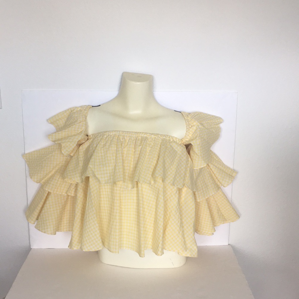 Hot and Delicious Ruffle Top - Picture 2 of 7